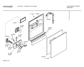 Схема №2 SE2HNA5 Art. 409/513 с изображением Вкладыш в панель для электропосудомоечной машины Bosch 00353712