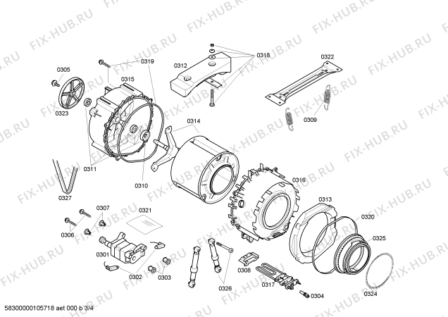 Схема №1 WFL851GR Maxx WFL851 с изображением Панель управления для стиралки Bosch 00441466