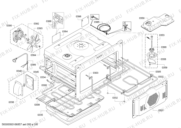 Схема №1 HBC86P723 с изображением Набор кнопок для электропечи Bosch 00612992