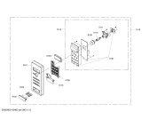 Схема №1 3WGX2439P с изображением Панель управления для микроволновой печи Bosch 00674716