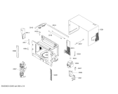 Схема №1 HF25M760 с изображением Дверь для плиты (духовки) Siemens 00686130