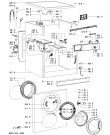 Схема №1 WAK 4000 с изображением Декоративная панель для стиральной машины Whirlpool 481245311175