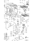 Схема №1 GSIH 6497/1 WS с изображением Панель для посудомоечной машины Whirlpool 481245372858