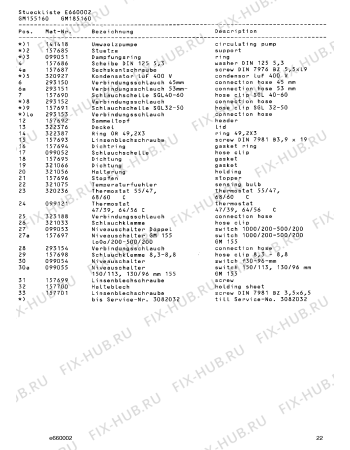 Схема №3 GM185160 с изображением Индикатор для посудомоечной машины Bosch 00157820