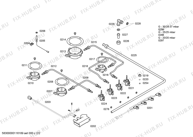 Схема №1 EX4940 Ufesa Futura с изображением Ось привода для духового шкафа Bosch 00424137