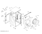 Схема №1 CMG14XDTR с изображением Корпус для стиральной машины Bosch 00714937