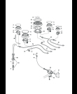 Схема №2 PEMW 965/1 с изображением Электропитание для плиты (духовки) DELONGHI 1131711