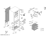 Схема №1 KGV39V63 с изображением Дверь для холодильной камеры Bosch 00246957