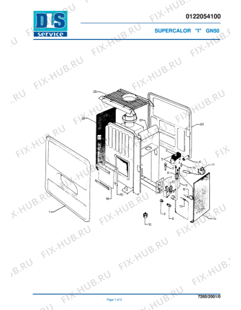 Схема №1 CS 145(CE) с изображением Дроссель для электрообогревателя DELONGHI 552436