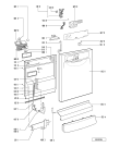 Схема №1 ADP 5640 WH с изображением Панель для посудомоечной машины Whirlpool 481245371244