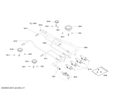 Схема №1 4CGX340N с изображением Форсунки для природного газа для плиты (духовки) Bosch 00611034