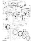 Схема №1 KIGI 6 WAS с изображением Блок управления для стиралки Whirlpool 480111104944