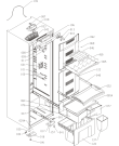 Схема №1 R6536E (165934, HKS3666EF) с изображением Ящичек для холодильной камеры Gorenje 166577