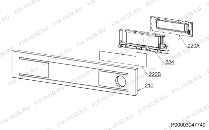 Схема №1 BOGESM с изображением Обшивка для электропечи Aeg 5617155105