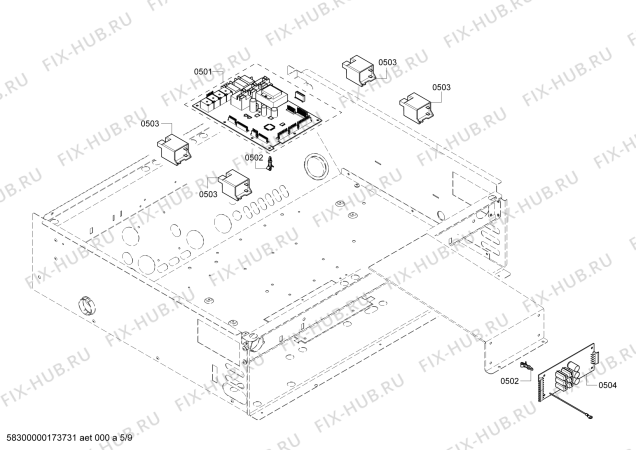 Схема №3 PRL486GDH с изображением Рамка для электропечи Bosch 00706912