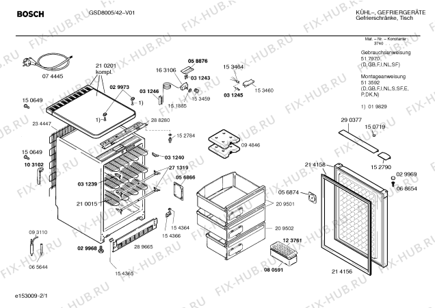 Схема №1 GSD8005 с изображением Дверь для холодильника Bosch 00214158