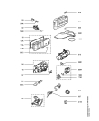 Схема №1 FAV64075IA с изображением Модуль (плата) управления для электропосудомоечной машины Aeg 973911235128007