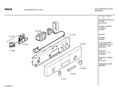 Схема №1 SRU4002SK с изображением Инструкция по эксплуатации для электропосудомоечной машины Bosch 00529386