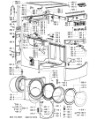 Схема №2 707 MT/CM с изображением Емкоть для порошка для стиралки Whirlpool 481241868305