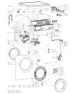 Схема №1 AWM 160 с изображением Переключатель (таймер) для стиралки Whirlpool 481228219681