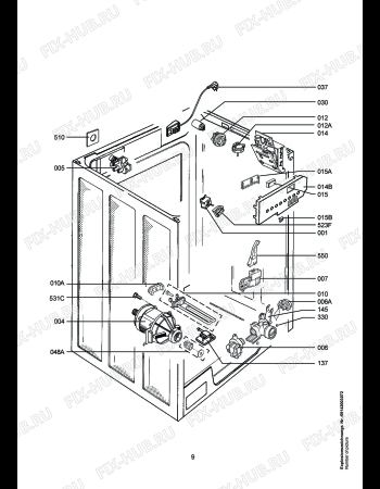 Взрыв-схема стиральной машины Matura 745366_20025 - Схема узла Electrical equipment 268