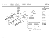 Схема №3 HEN865A с изображением Панель для духового шкафа Bosch 00285838