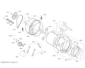 Схема №2 WAS284DE Logixx 7 Winner MADE IN GERMANY с изображением Рама люка для стиральной машины Bosch 00747604