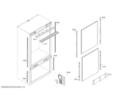 Схема №1 T30BB810SS с изображением Стеклопанель для холодильника Bosch 00687184