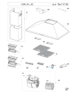 Схема №1 H391IX (F076573) с изображением Электромотор для вытяжки Indesit C00287057