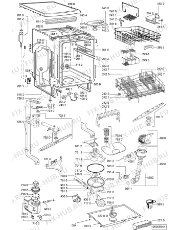 Схема №1 GSF EXCELLENCE PC с изображением Микромодуль для посудомоечной машины Whirlpool 481221838637