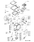 Схема №1 WAT 5340 D с изображением Обшивка для стиральной машины Whirlpool 481245210237