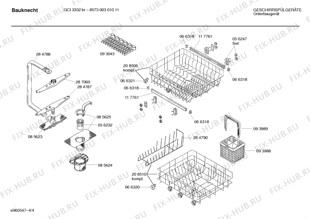 Схема №2 SR5BTA9 с изображением Панель для посудомойки Bosch 00285244