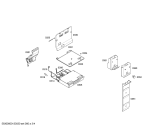 Схема №2 KDN30X63 с изображением Вкладыш в панель для холодильника Bosch 00670430