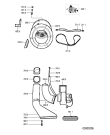Схема №1 TRK 3060 с изображением Гидрошланг для сушилки Whirlpool 481990800503