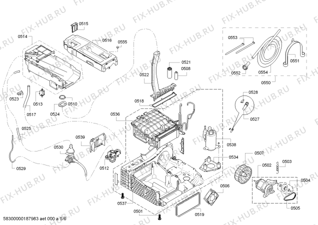 Схема №2 WT47Y691CH iQ800 selfCleaning condenser с изображением Инструкция по установке/монтажу для электросушки Siemens 00733430