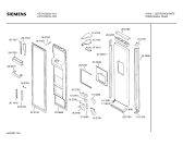 Схема №3 KFU5750 с изображением Внутренняя дверь для холодильной камеры Siemens 00233688