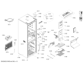 Схема №1 KG32HA26EC с изображением Дверь для холодильной камеры Siemens 00715737