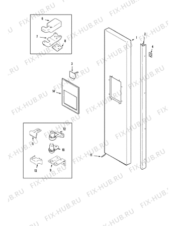 Схема №5 GC2227GEH1 (F092687) с изображением Блок управления для стиралки Indesit C00314346