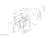 Схема №1 SMV68IX00X SilencePlus с изображением Передняя панель для посудомоечной машины Bosch 11021547