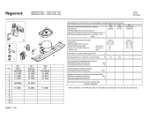 Схема №1 3GH914E с изображением Защитный выключатель мотора для холодильника Bosch 00181042