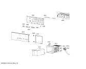 Схема №2 HB36D8Z0C с изображением Вентиляционная решетка для плиты (духовки) Siemens 00664417