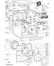 Схема №1 AWO 3565 с изображением Обшивка для стиральной машины Whirlpool 481245214807