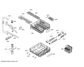 Схема №1 SMU58M45EU с изображением Модуль управления для посудомойки Bosch 00670753