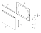 Схема №1 W06410D SF   -White (180721, WM25.3) с изображением Декоративная панель для стиралки Gorenje 267482