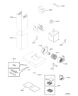 Схема №1 AKR 703 IX с изображением Монтажный набор для вентиляции Whirlpool 482000001908