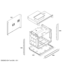 Схема №1 HBL5720UC с изображением Держатель для духового шкафа Bosch 00647686