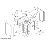 Схема №1 SGIAIE4 с изображением Декоративная рамка для электропосудомоечной машины Bosch 00665983