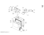 Схема №1 HGN10E060 с изображением Фронтальное стекло для духового шкафа Bosch 00770224