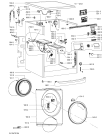 Схема №1 AWOE 8750 с изображением Блок управления для стиралки Whirlpool 481010384351