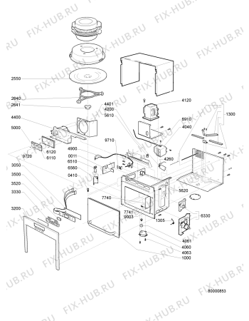 Схема №1 AMW441IX2 (F090868) с изображением Инструкция по эксплуатации для микроволновки Indesit C00363220